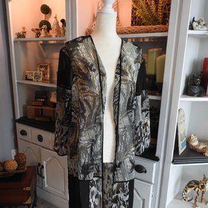 Boho Sheer Maxi Tunic from Chicos Travelers!